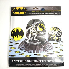 DC BATMAN TABLE DECORATING KIT 23-Piece Centerpiece Birthday Party FAST SHIPPING