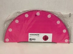2 x Ikea Visionar Big Heart Ball Shape Pink Wedding Party Home Decor 19 3/4″ NEW