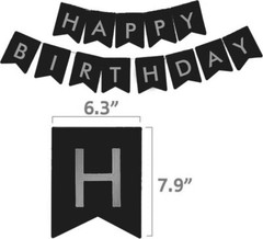 18th Birthday Decorations – Silver and Black Theme – Balloons, Banner – Him Her