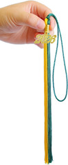 Classic 2026 Green and Gold Graduation Tassel – Unforgettable Ceremony Essential
