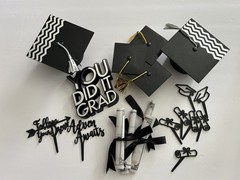 Graduation Party / Cake Decorations Supplies Bundle Table Cake Decor