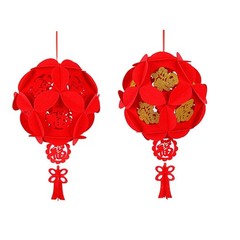 Hanging Chinese Red Lanterns Chinese New Year Decoration for Kids Adults Favor