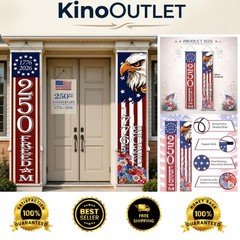 Majestic American Eagle Banner – 4th of July Decorations for Memorial Day