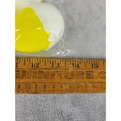Happy Easter Fillable Plastic Eggs Chick Design Toy Easter Basket Stuffer