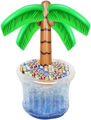 Zcaukya Inflatable Palm Tree Cooler, 60″ Blow Up Palm Tree Cooler for Tropica…