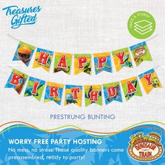 HTF NEW Dinosaur Train Birthday Party Supplies Decor Napkins Banner Table Cover