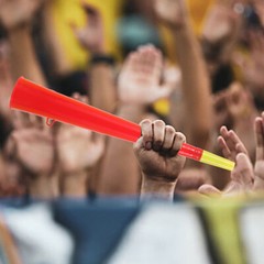 5PCS Stadium Horn Trumpet Noisemakers for Sporting Events Sports Mixed Color