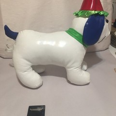 Happy Birthday 11″ Long Autograph Plush Stuffed Dog No Pen