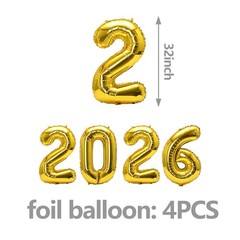 Graduation Decorations 2026 Blue and Gold 37 Pieces Balloons Banner Backdrop Set