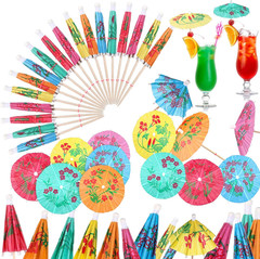 Cocktail Umbrellas 288 Pack Paper Drink Picks for Party Decorations