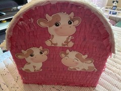Large Barnyard Pinata, Farm Animal Birthday Party Supplies, 18x 21.5x 13 in.