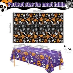 OHOME Decorations – Disposable Plastic Tablecloth | Party Decorations Halloween