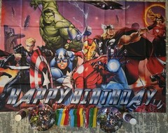 Marvel Avengers Birthday Party Set