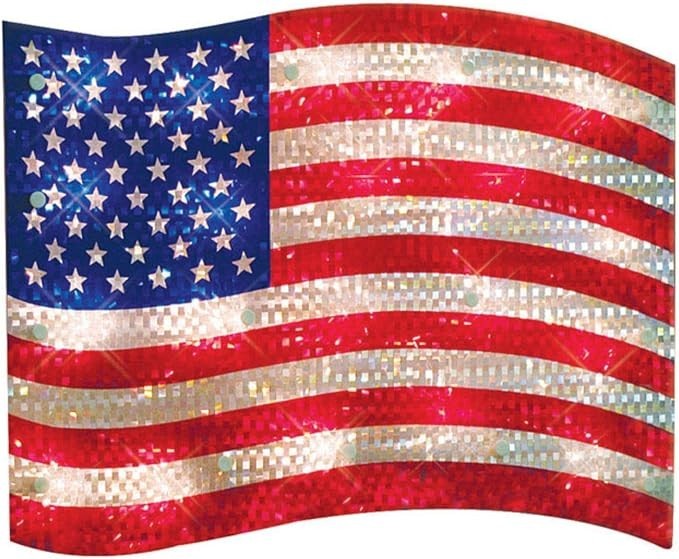 FLAG SHIMMER ORNAMENTAL
