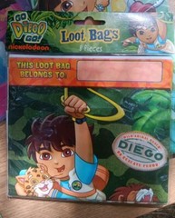 2012 Dora Explorer, Diego Party 3 Pkg. Bags &, Banner Happy Birthday 29 Pc.’s
