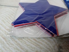 ~New! Stars Backdrop Background Party Decorations July 4th USA 250 American Flag