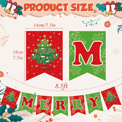 Christmas Party Decorations – Merry Christmas Banner | CHRISTMAS Decorations for