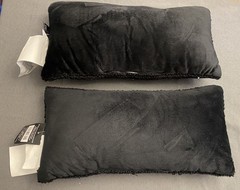 2 LOT ASHLAND GHOST PILLOW WHITE TABLETOP DECORATION HALLOWEEN NEW BLACK SPOOKY