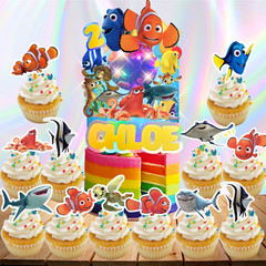 FINDING NEMO Tableware party supplies decoration balloons birthday centerpiece