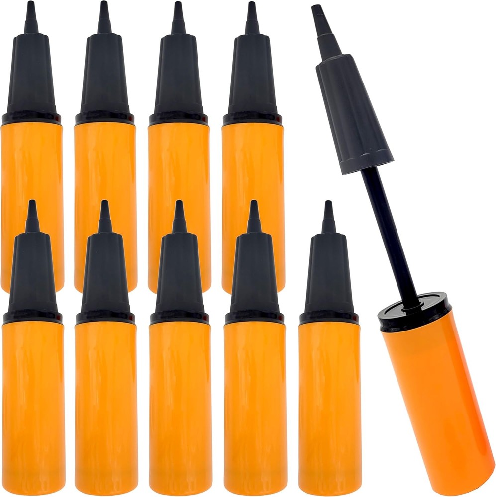 Balloon Pump Hand Held, Inflator Air Pump for Balloons – 2 Way Manual Dual Ac…
