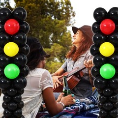 Traffic Light Balloon Column Stand Kit 2 Sets,Adjustable Metal Tubes with 148…