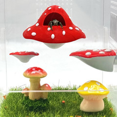 Jumping Spider Enclosure Accessories – 3 Pcs Jumping Spider Mushroom Styling Pla
