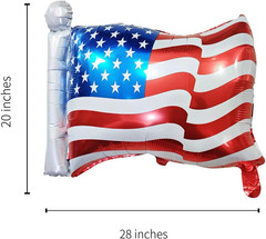 4th of July Decorations Red White and Blue Balloons Patriotic USA Party Fourth o