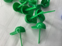 Red Green Blue 12 Each Baseball Hat Cap Birthday Cupcake Toppers