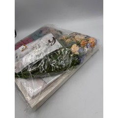 Baby in Bloom Shower Decoration Kit Pink Gold Floral Backdrop Balloon Box Set