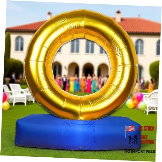 4.9*4.2Ft Inflatable Anime Decoration,Cartoon birthday Themed ring