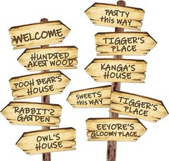 Winnie Party Drink Label for The Pooh Baby Shower Decorations Hundred Acre Wo…