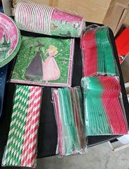 161pc Wicked Pink Bow Party Supply And Decorations