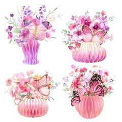 Women’s Birthday Decorations – Large Table Centerpieces – Large Size