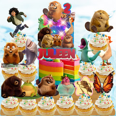 HOPPERS Plushy Tableware party supplies decoration balloons birthday centerpiece