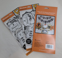 DIY Halloween Party Decor – Craft Kits – Banners, Tags, Table Decor, Labels