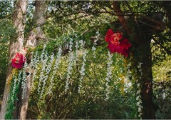 50pcs 300 ft Artificial Vine Greenery Garland for Room Decor 50 Pcs-green