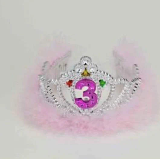 Flashing Birthday Tiara #3