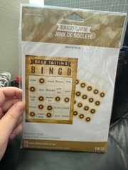Beers & Cheers 10ct. Bingo Game Party Supply Favors New!!!