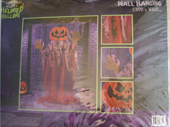 Halloween decoration Large Pumpkin Wall Hanging H300 x W160 cm