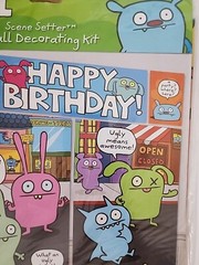 Ugly Doll Uglydoll Scene Setter Birthday Over 6ft Wall Decoration