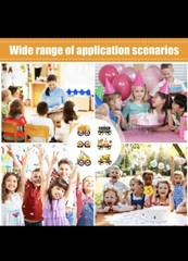 24pcs Construction Truck Party Eyeglasses Kids Boys Girls Eyeglasses Prop NEW