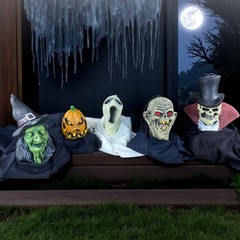 Paper Magic Hanging Halloween Figures Early 2000s Set of 5 Characters
