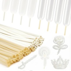 Clear Long Balloons,100pcs White Long Balloons,Animals 260 Ballloons for Begi…