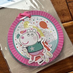 Peppa Pig Confetti Nick Jr Cartoon Kids Birthday Party Hanging String Decoration
