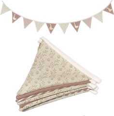 Nursery Wall Art Decor,Goose Nursery Decor,Vintage Floral Goose Pennant Banne…