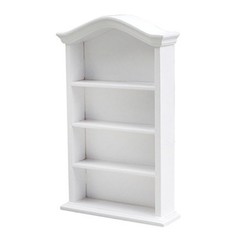 Decorative Mini Dollhouse Display Shelf Miniature Furniture Bookshelf