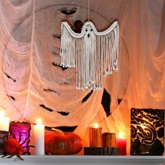 Handmade Cotton Thread Pendant Wall Hangings Decoration Handwoven Ornaments