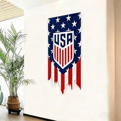 World Cup Decorations 2026 Football Hanging Rod Flag Banner 27×51 Inch with P…