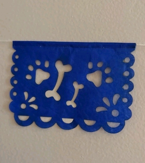 Dia de Los Muertos PET Papel Picaddo 🐾