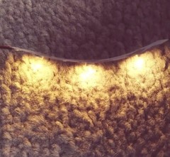 00 Gauge TEN x LED Warm White Lights 9v-18v Model Railway Building Lights Lamp.
